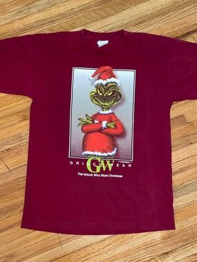 Vintage 1997 Dr. Seuss The Grinch Grinch Wear T-Shirt
